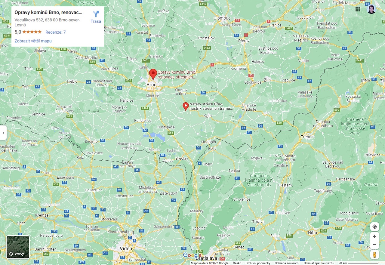 nástřik střešních trámů Brno